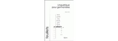Linguistique pour germanistes