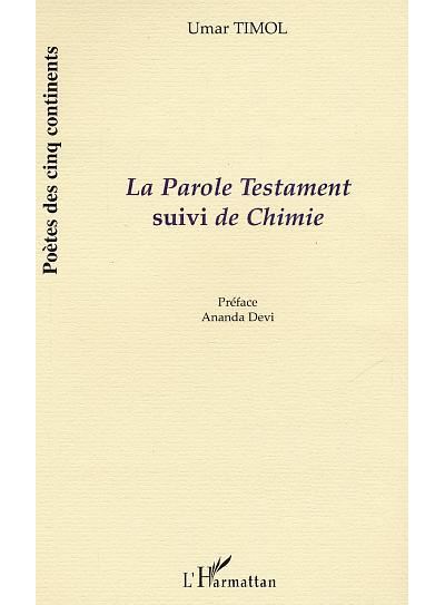 La parole testament