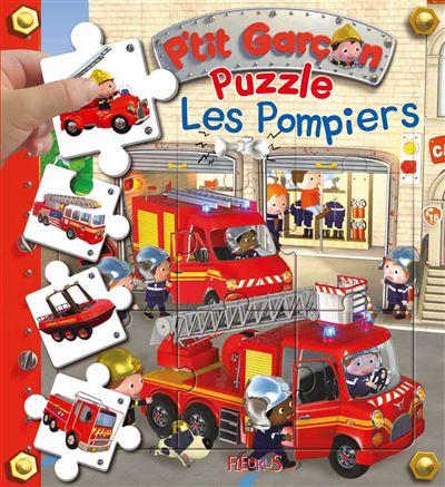 Mon livre puzzle - Les camions des pompiers