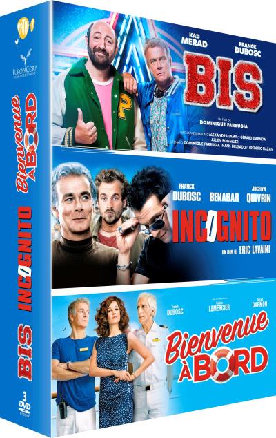 Coffret Bis + Incognito + Bienvenue à bord DVD