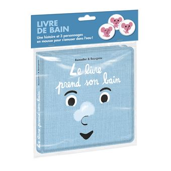 Le livre prend son bain - (Livre de bain)