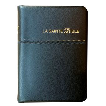 Segond 1910 noire onglets zip