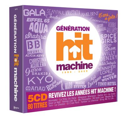 Génération Hit Machine 1995-2009 Coffret