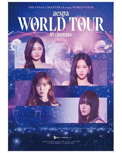 K-POP・アジア aespa WORLD TOUR in cinemas Blu-ray aespa-World-Tour-In-Cinemas-