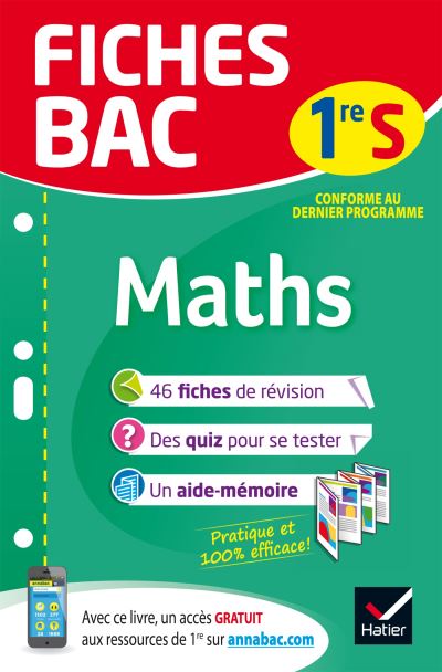 Fiches bac Maths 1re S
