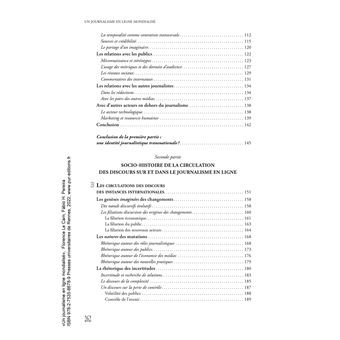 Un journalisme en ligne mondialisé