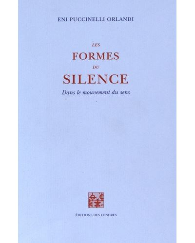 LES FORMES DU SILENCE