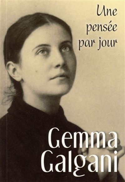 Gemma galgani : une pensee par jour - Philippe Plet - broché