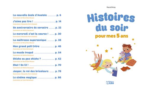 Histoires du soir pour mes 3 ans - Editions Lito