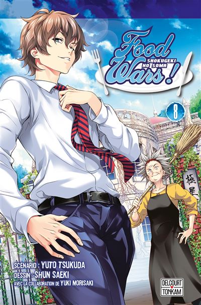 Vol.8 Food wars (Du coeur à l'ouvrage)