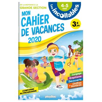 Les Incollables Les Incollables Cahier De Vacances 2020 De La Ms A La Gs Collectif Broche Achat Livre Fnac