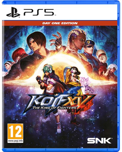 Pochette avant du jeu The King of Fighters XV Day One Edition PS5
