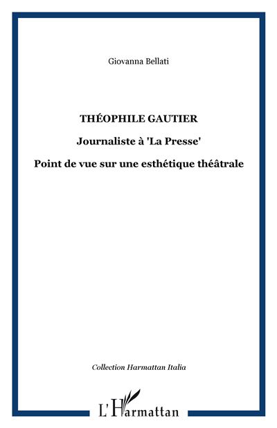 Théophile Gautier - Giovanna Bellati - broché