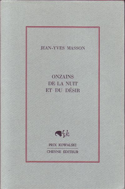 Onzains de la nuit et du désir