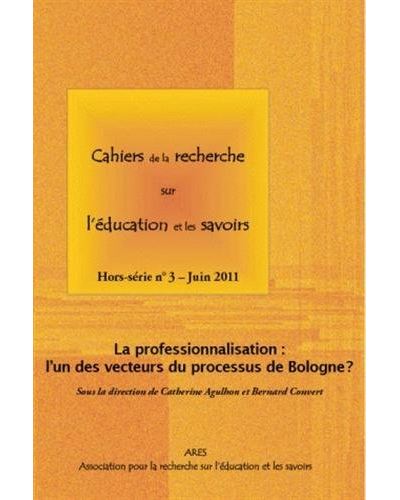 Cahier de la recherche sur l'education et les savoirs hors-s - Catherine Agulhon - broché