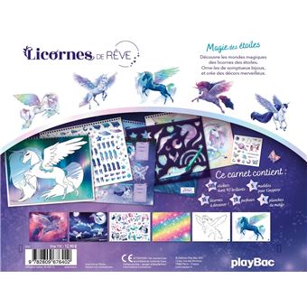 Licornes de rêve - Carnet créatif - Magie des étoiles
