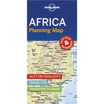 Lonely Planet Africa Planning Map - 1