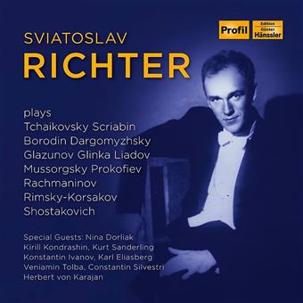 Richter joue Schumann et les compositeurs russes. Francia DVD 