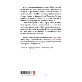 De la Bible à Kafka