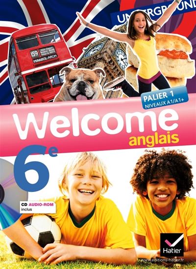 Welcome anglais 6e ed 2011 - manuel de l'eleve + cd audio-rom
