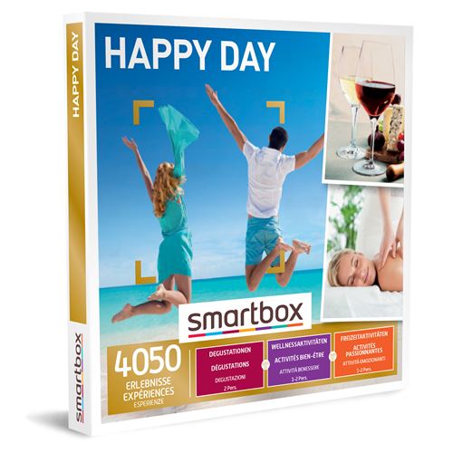 Coffret cadeau Smartbox Happy Day