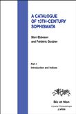 A Catalogue of 13th-Century Sophismata