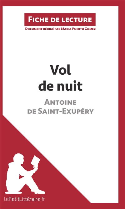 Analyse : Vol de nuit d'Antoine de Saint-Exupéry