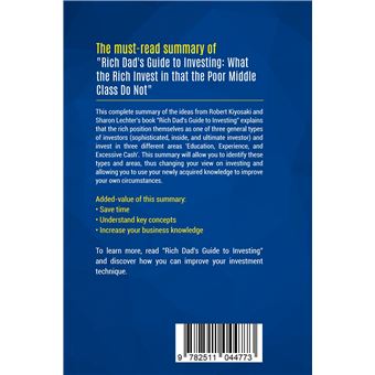 Summary: Rich Dad's Guide to Investing