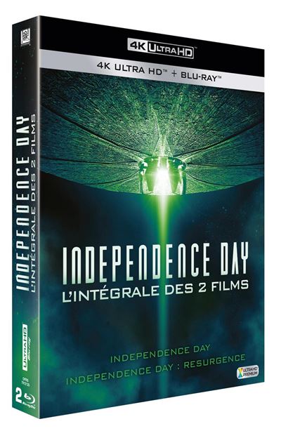 Independence Day Edition spéciale Fnac Coffret 2 Blu-Ray 4K