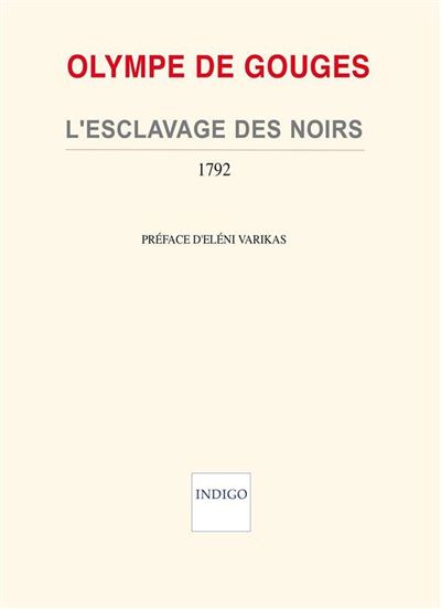L'esclavage des noirs