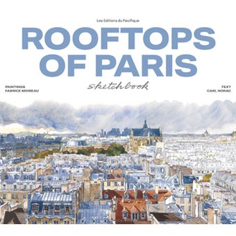 -ANNULE- Rooftops of Paris Sketchbook - Nouvelle