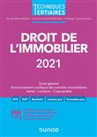 Droit de l'immobilier 2021