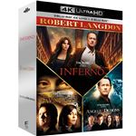 Coffret Robert Langdon Blu-ray 4K Ultra HD