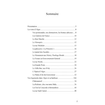 Sur la route d'Alger