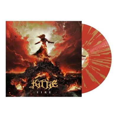 FireVinyle Rouge et Or Opaque