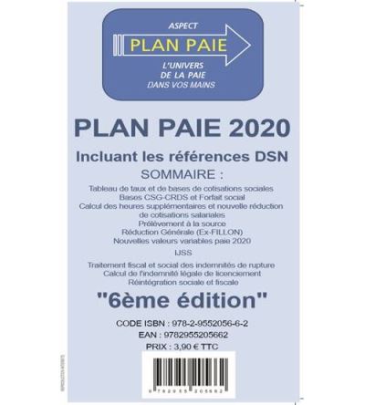 Plan Paie 2020