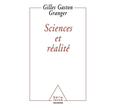 Sciences et réalité - Gilles-Gaston Granger - broché