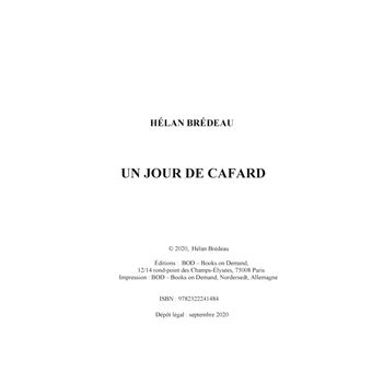 Un jour de cafard