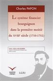 Le système financier bourguignon dans la première moitié du xviiie siècle (1710-