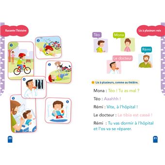 Téo et Nina GS-CP Niveau 1 - Téo à l'hôpital
