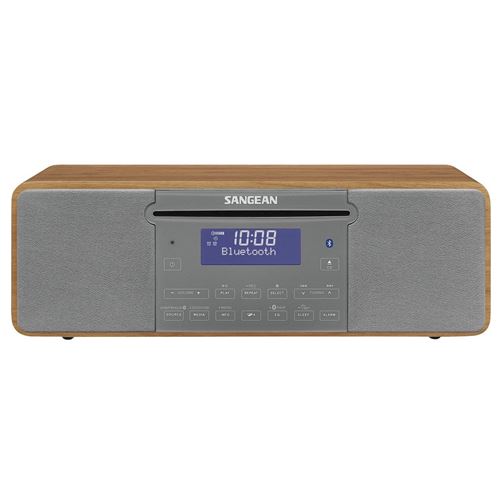 Radio internet Sangean DDR-47BT DAB+ Bluetooth 14W Bois