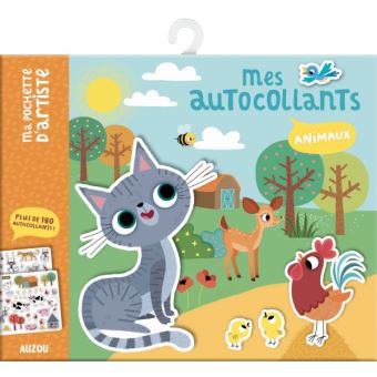 Ma pochette d'artiste - autocollants animaux