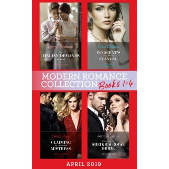 Modern Romance April 2019 Books 1-4: The Italian Demands His Heirs 