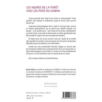 Les injures de la forêt chez les Pové du Gabon