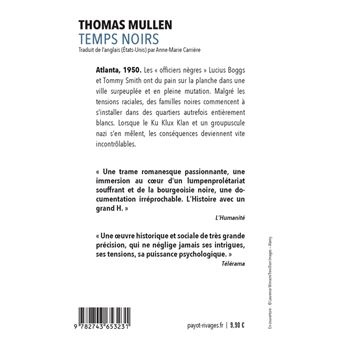Temps noirs