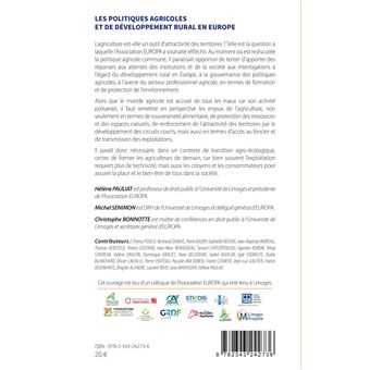 Les politiques agricoles et de développement rural en Europe