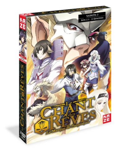 Le Chant des Rêves Saison 2 Partie 2 sur 2 DVD