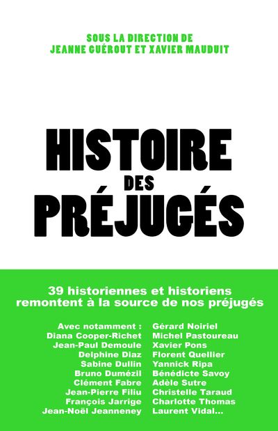 Histoire des préjugés - Jeanne Guérout - broché