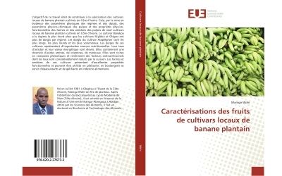 Caracterisations des fruits de cultivars locaux de banane pl