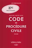 Code de procédure civile 2024 annoté. Édition limitée